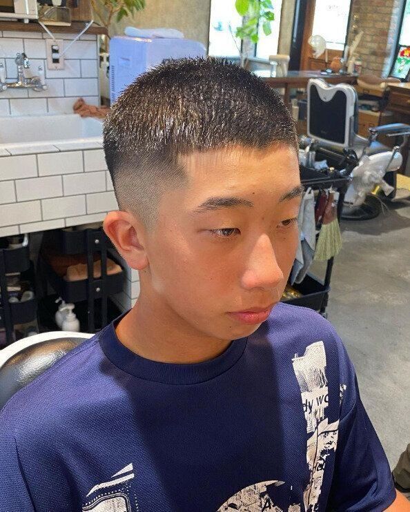 運動部に所属している男子におすすめ！爽やか坊主
