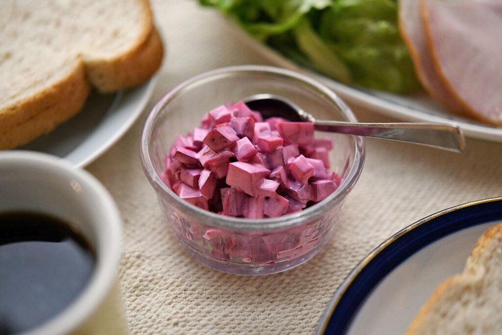 ビーツサラダ（マヨネーズ味）