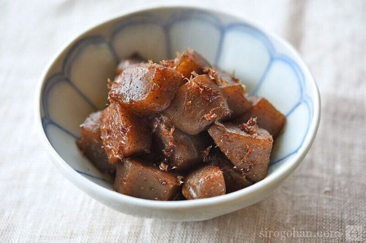こんにゃくの甘辛煮