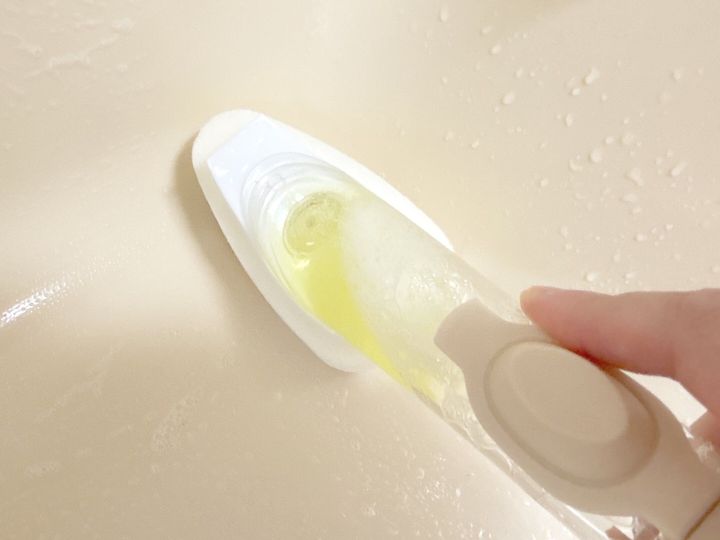 3COINS洗剤が出るキッチンスポンジ