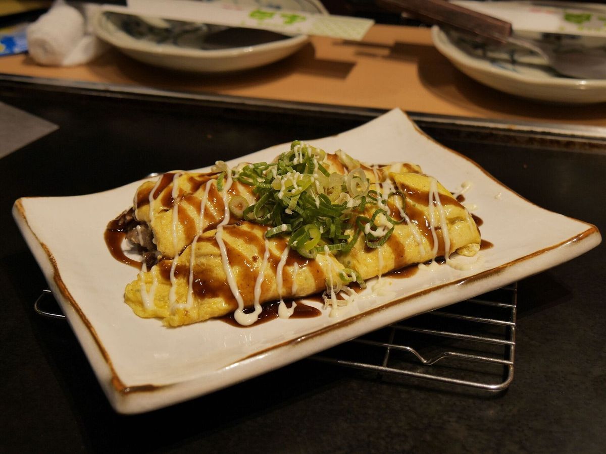 日本スタイルのオムレツ