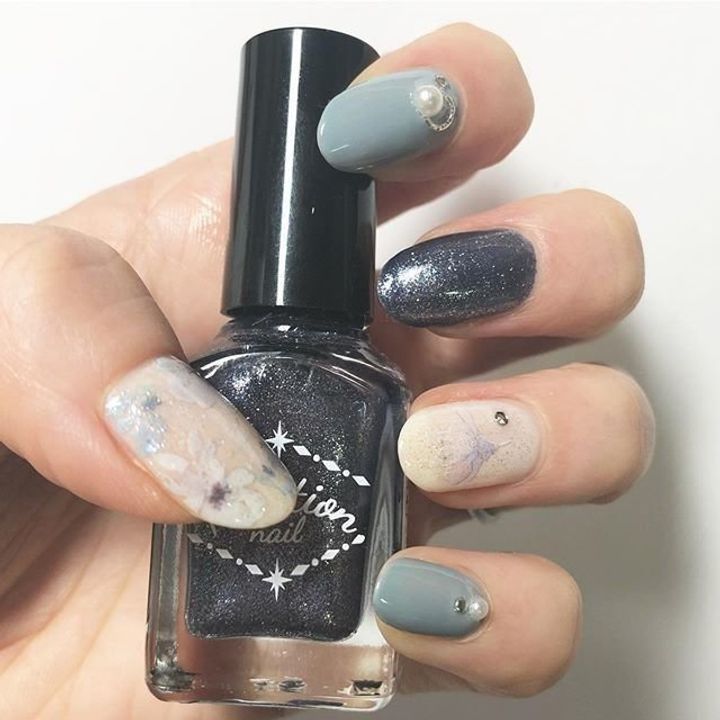 100均ネイルでつくる 40代にもしっくり似合う秋ネイル サンキュ 100均ネイルでつくる 40代にもしっくり似合う秋ネイル サンキュ