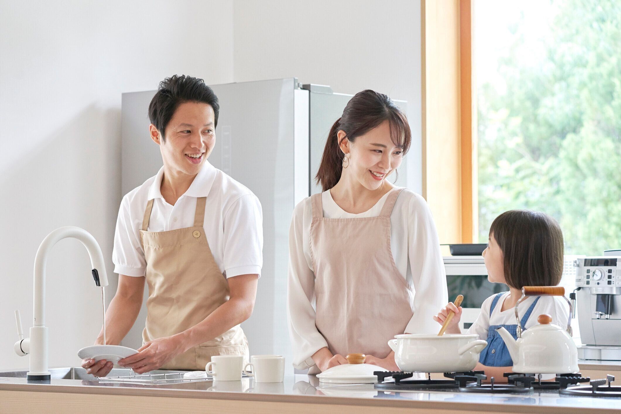 自宅でアジアの家族料理