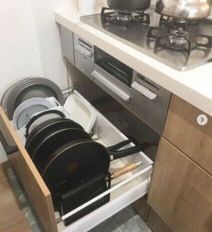 キッチン収納 のアイデア116選 収納達人によるキッチンのok Ng収納も解説 サンキュ