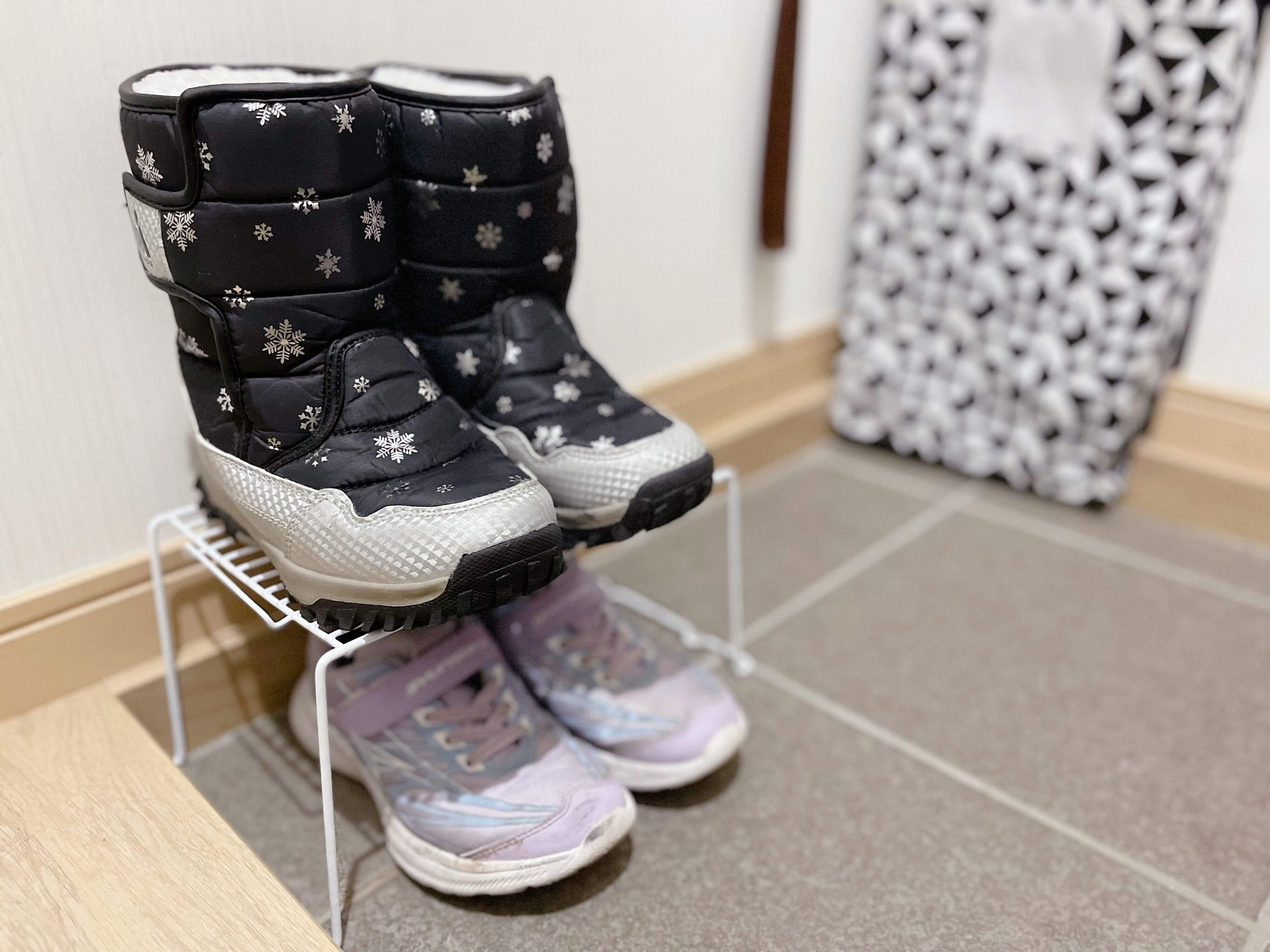 靴収納にも使える！