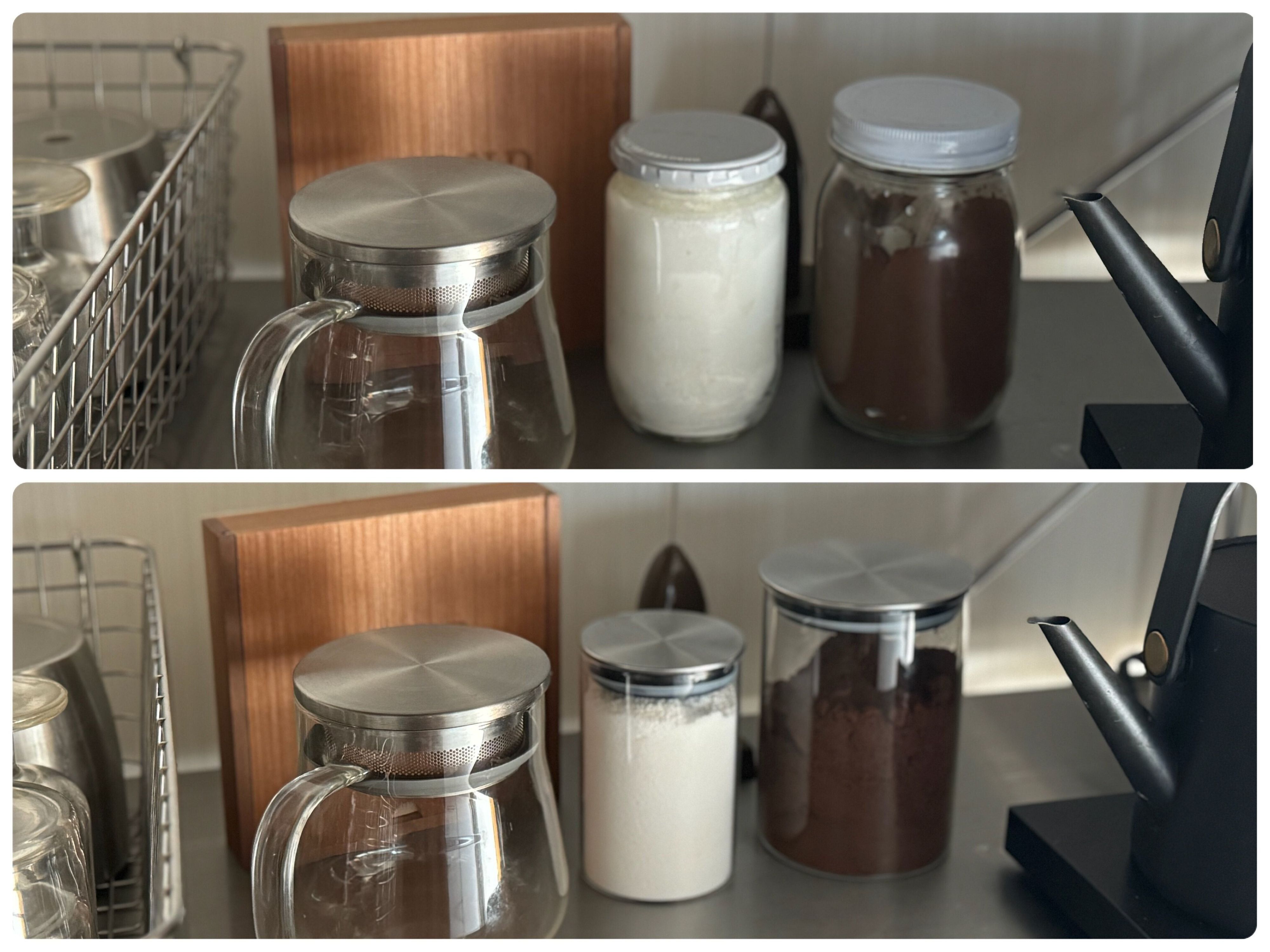 出しっぱなし収納にしてオシャレ感アップ！