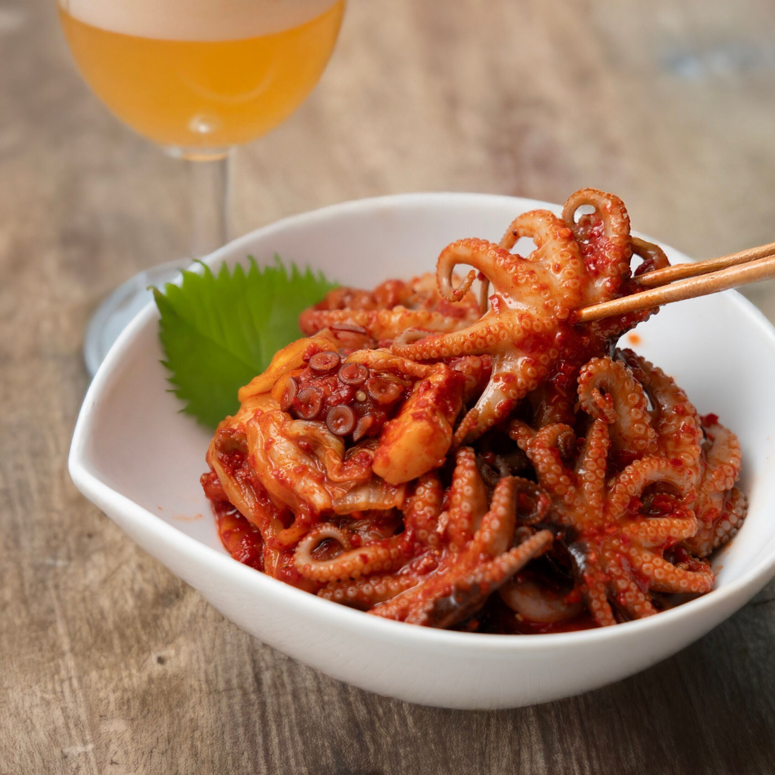 沈菜館 イイダコたっぷり海鮮キムチ