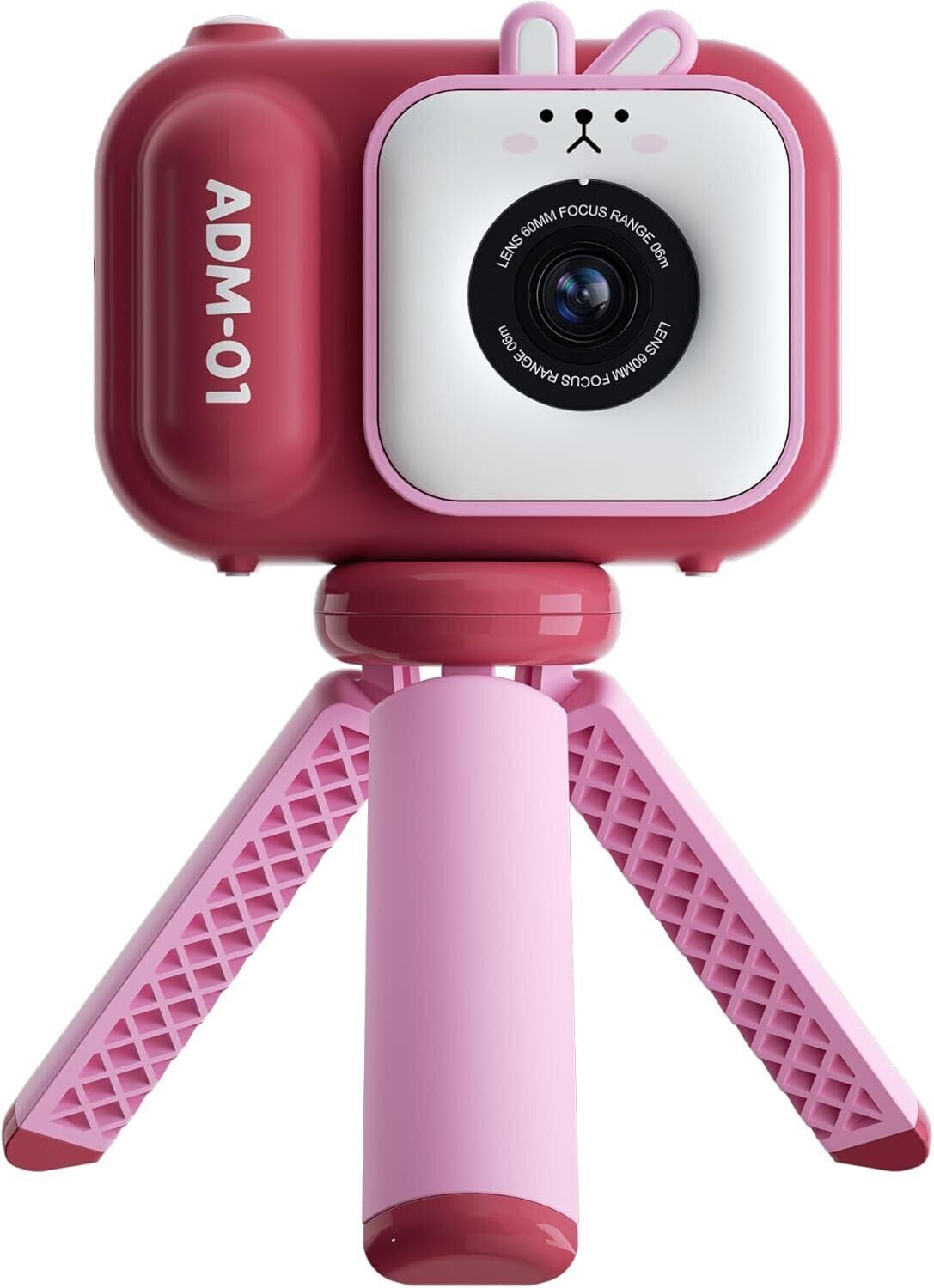 ピンク色うさぎのキッズカメラ