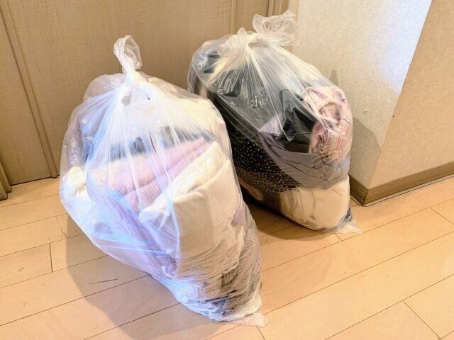 クローゼット片付け