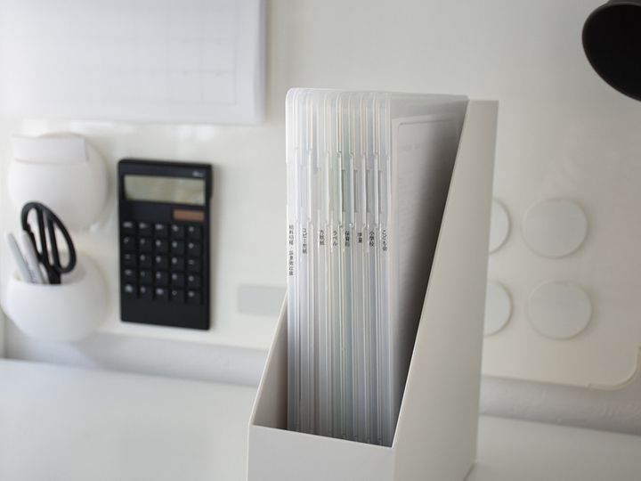 100均を使った書類整理で もう探さない スマート収納 サンキュ 100均を使った書類整理で もう探さない スマート収納 サンキュ