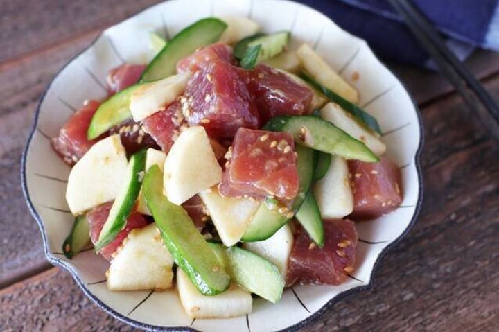 山芋を使ったサラダのレシピ