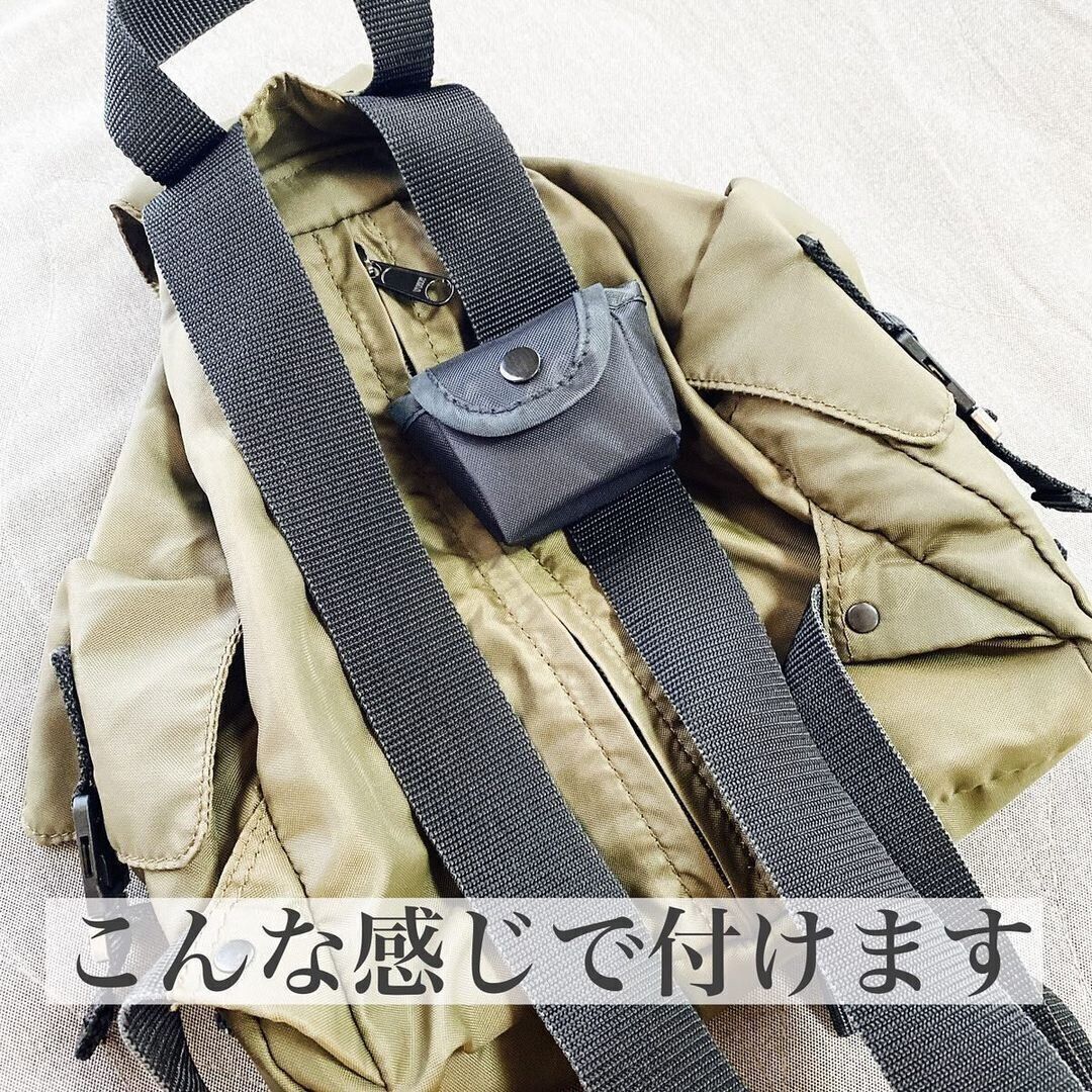 【セリア】もうなくなさない！ワイヤレスイヤホンケースホルダー