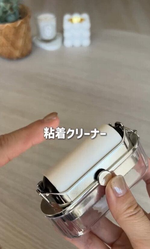 コロンとした可愛いサイズ感！「取り替え式2wayほこり取り」