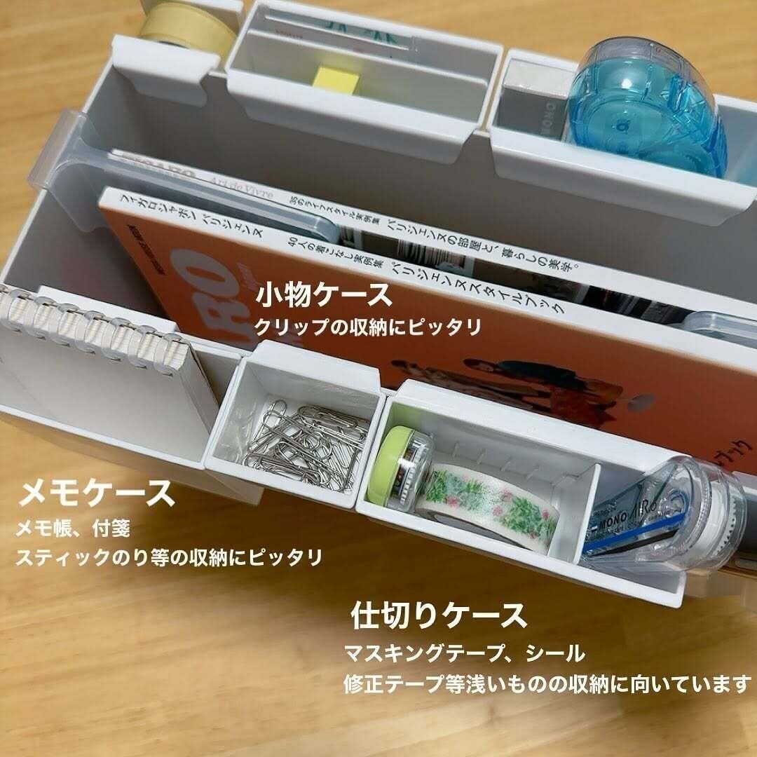 【ダイソー】散らかりがちな小物もすっきり分類