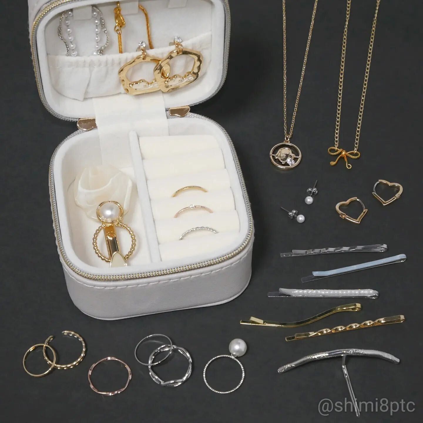 アクセの持ち運びに！「スクエアアクセサリーケース」