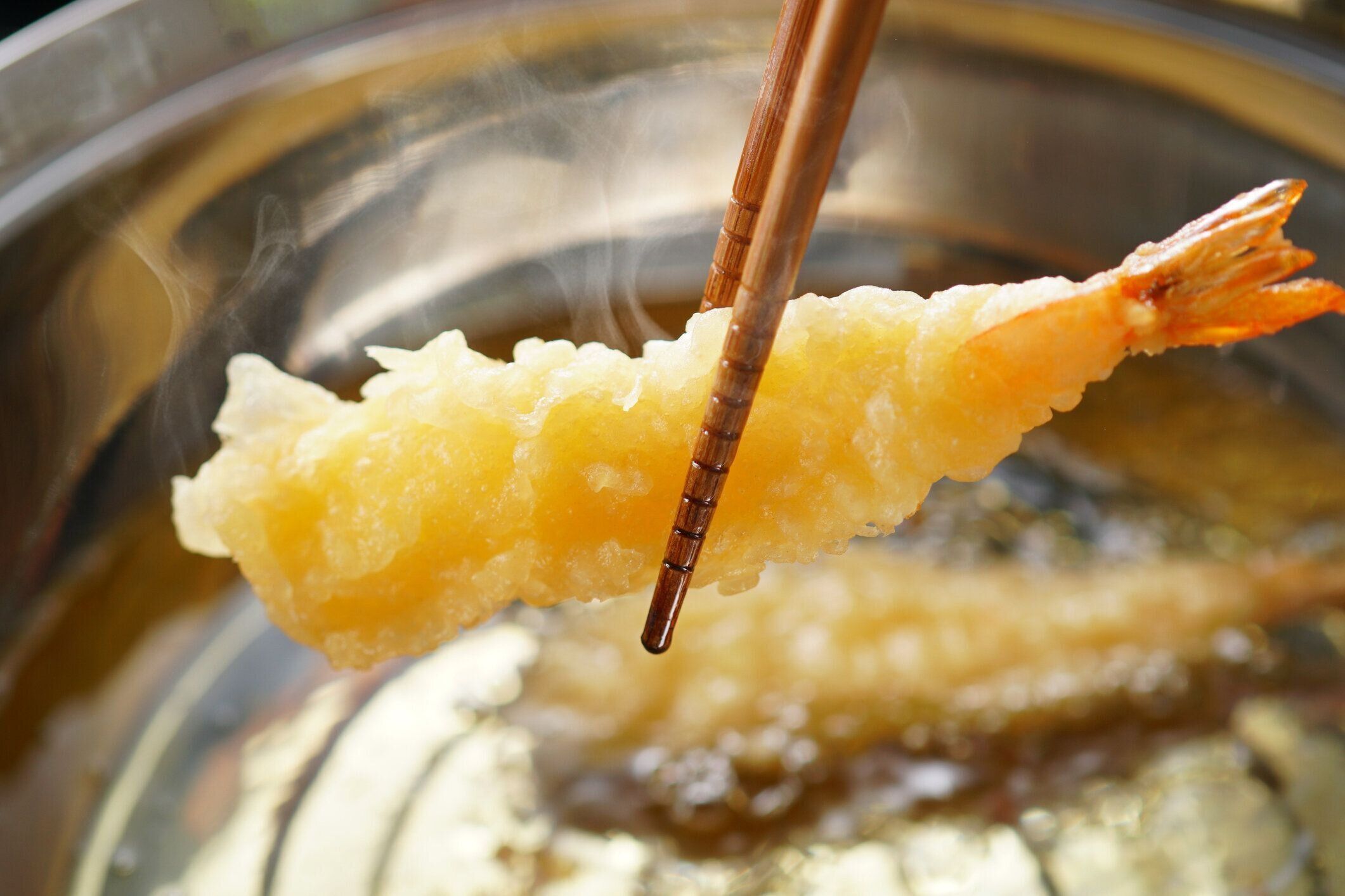 エビの天ぷら。日本食。