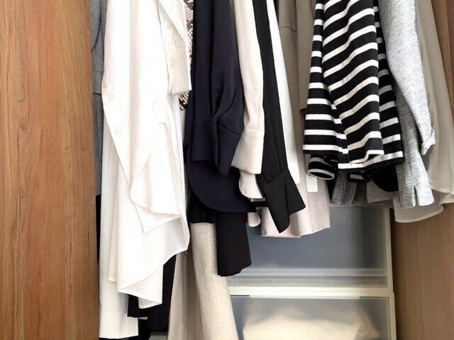ぎゅうぎゅうのクローゼット