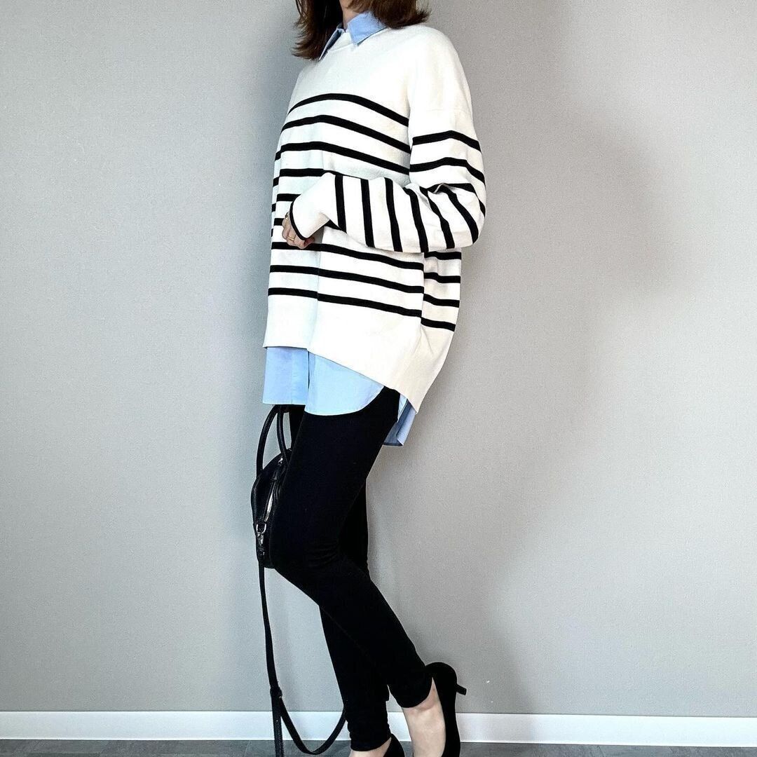 【ユニクロ】好印象ゲット！ママ友に褒められる爽やか「ブルーシャツ」着回し実例