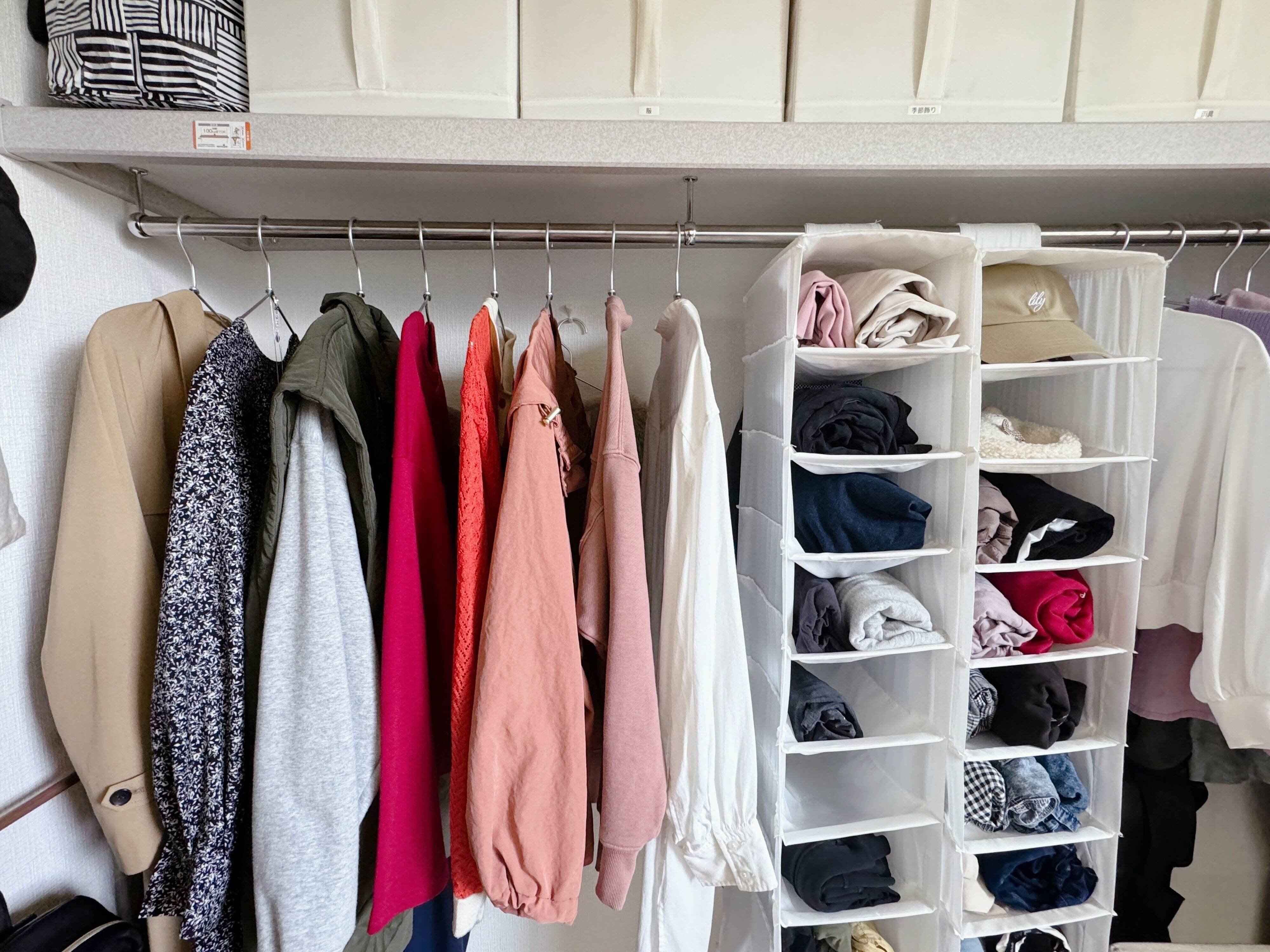 3．洋服の出し戻しをするときに状態をチェックする