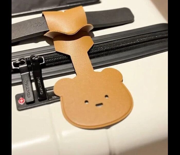 【ダイソー】わかりやすい！トラベルネームクマ