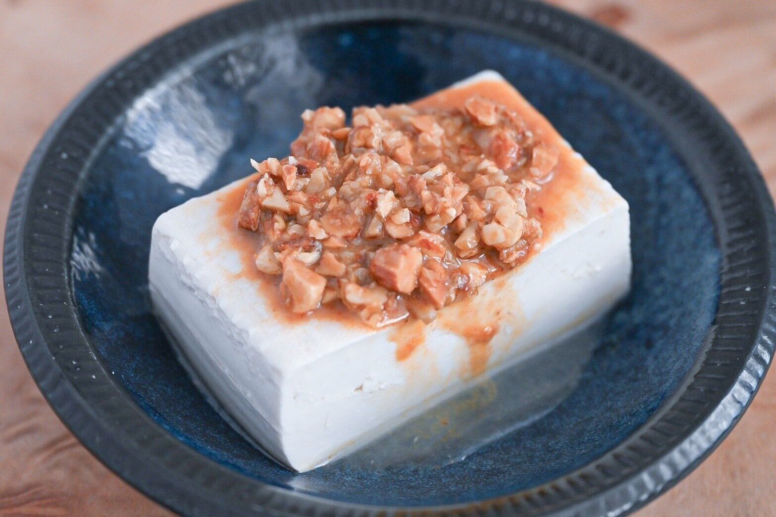 豆腐の台湾風胡麻だれ