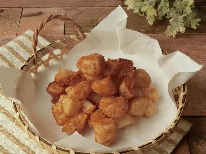 長いものから揚げ