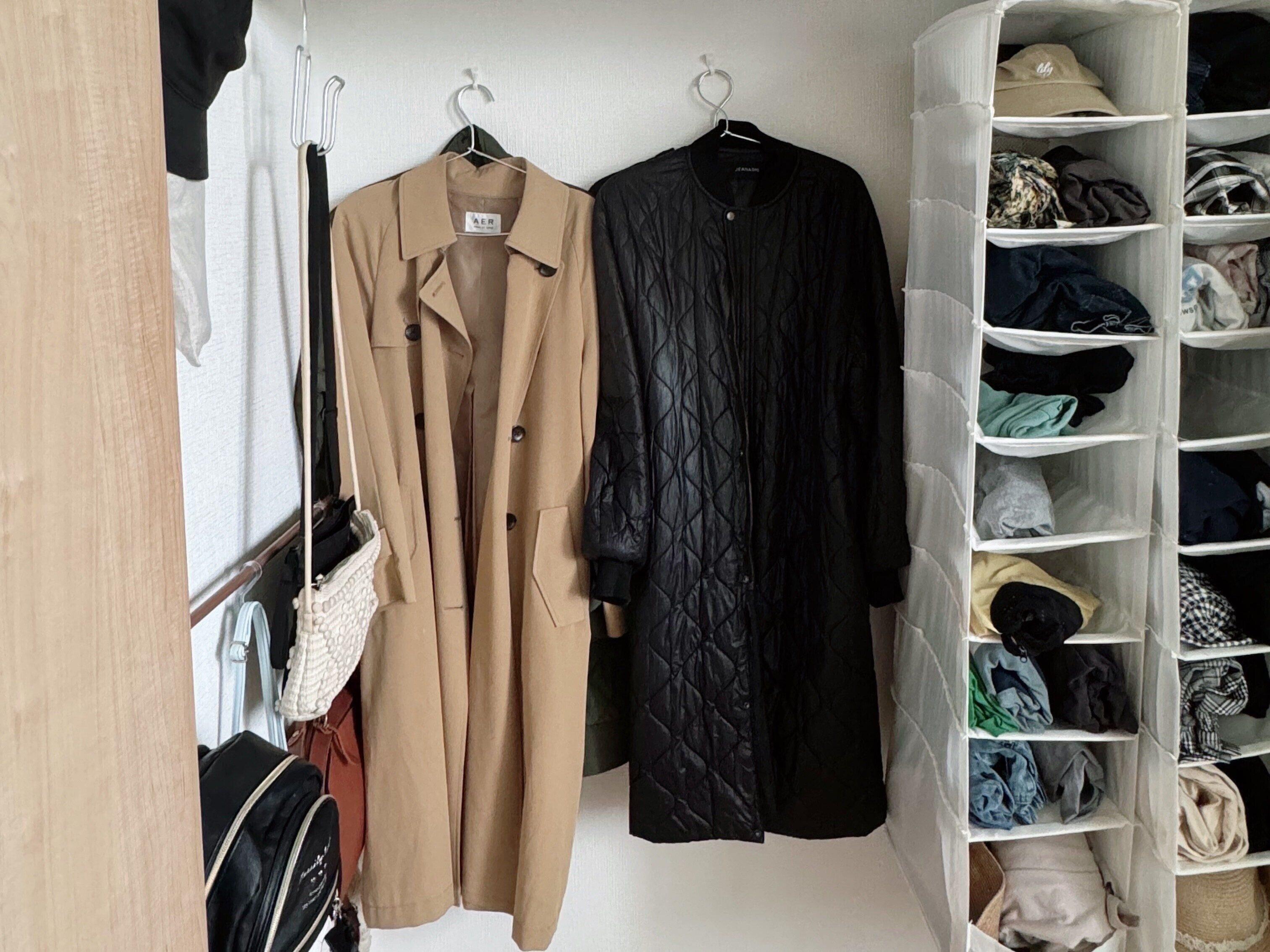 3．秋服を全部出すこと