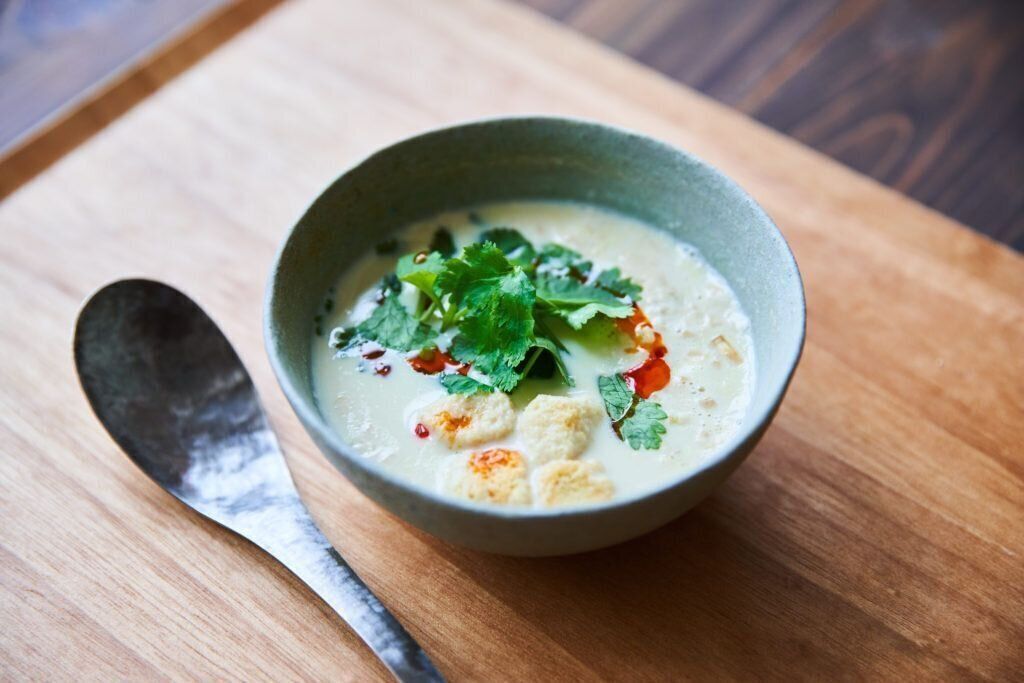 5分でできる、鹹豆漿(台湾風豆乳スープ)