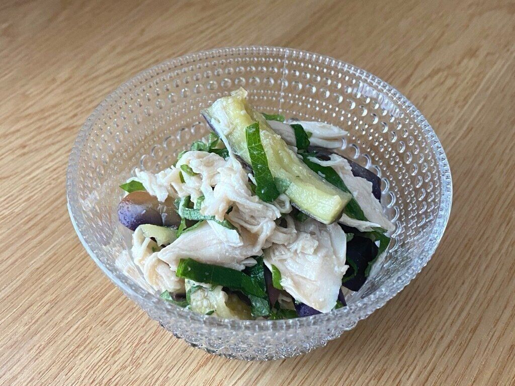 牡蠣レモン万能だれでつくった和え物