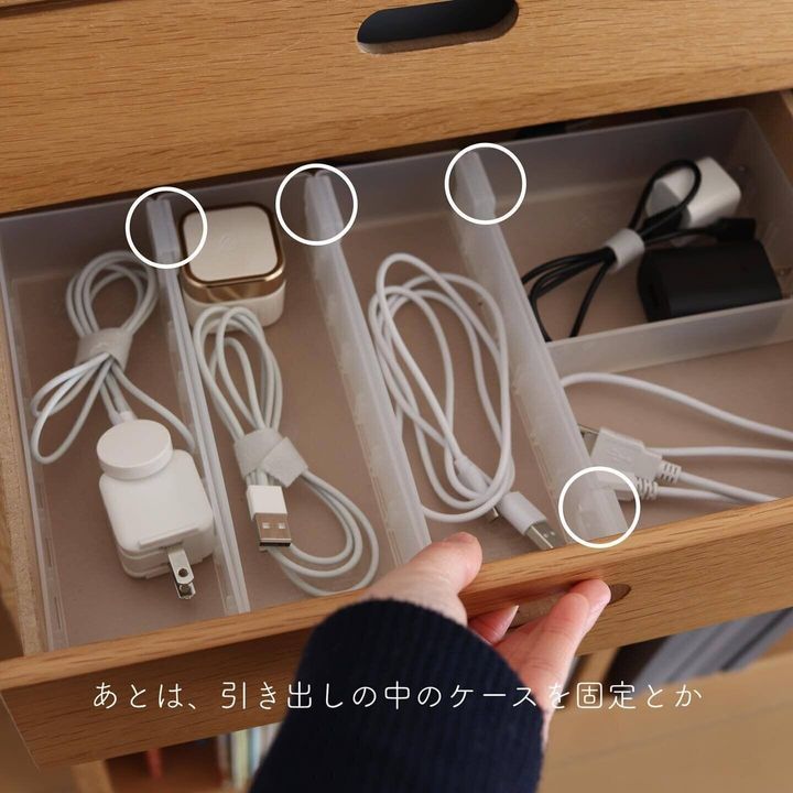 収納アイテムの固定に!「つなぐ!ネームプレート付 連結パーツ」