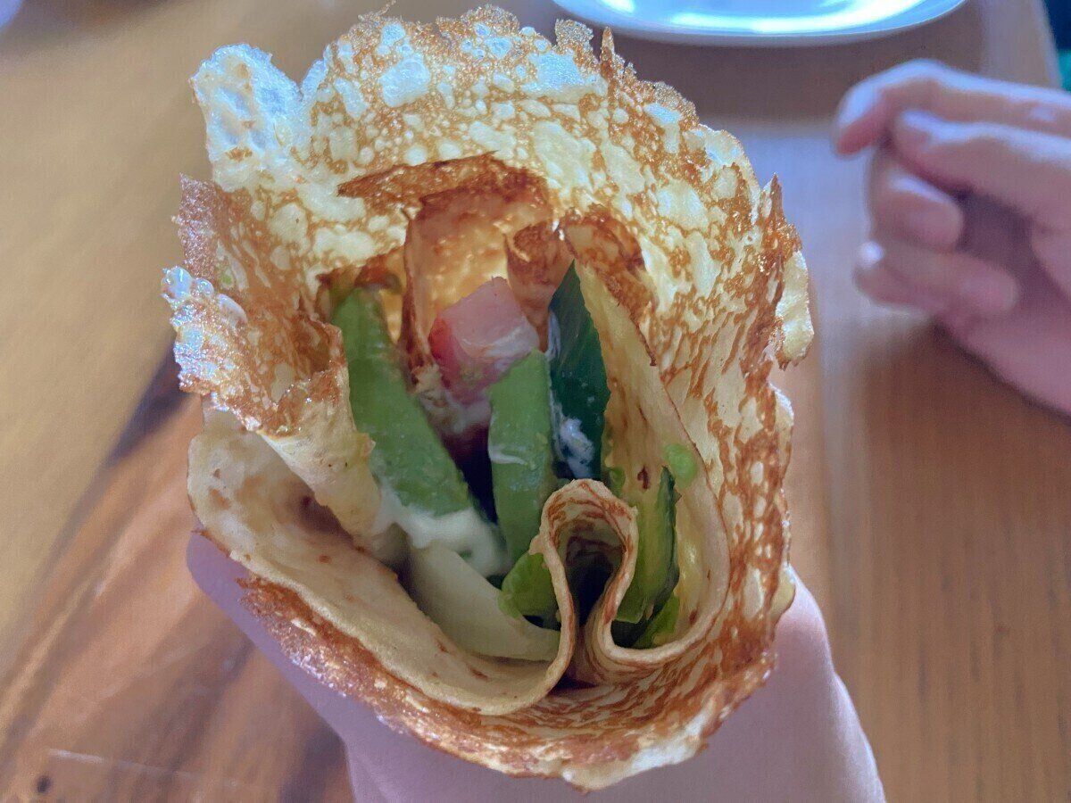 サラダクレープ