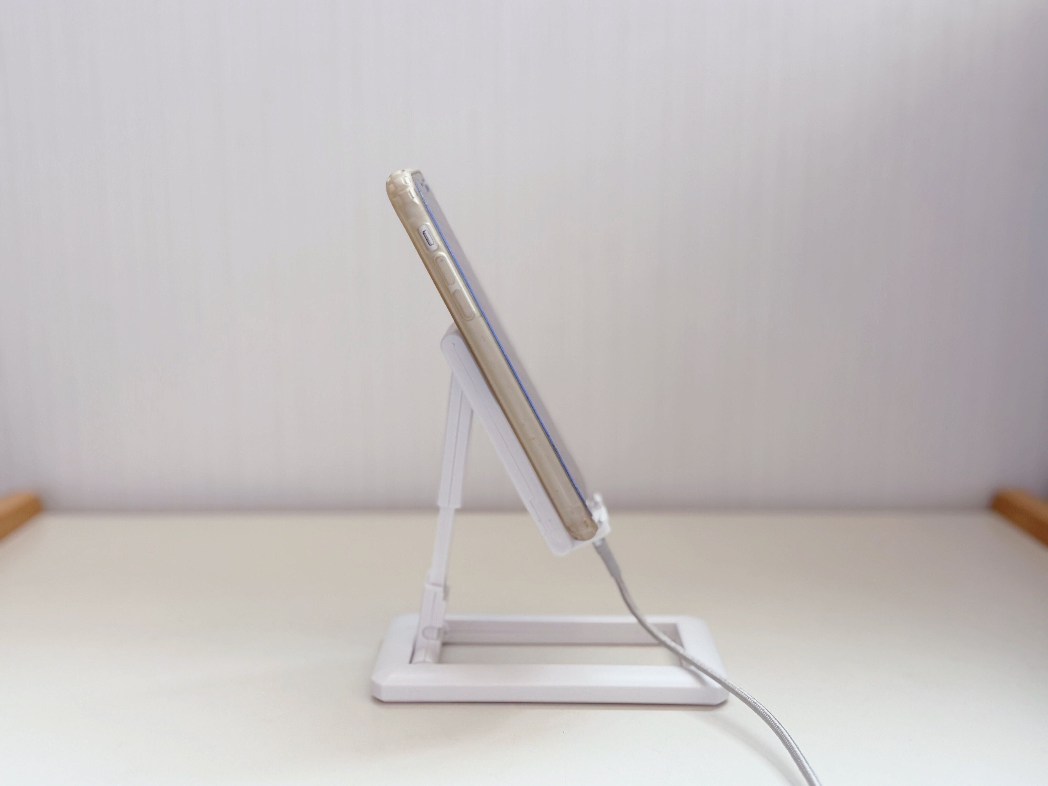 角度や高さも調整できる！