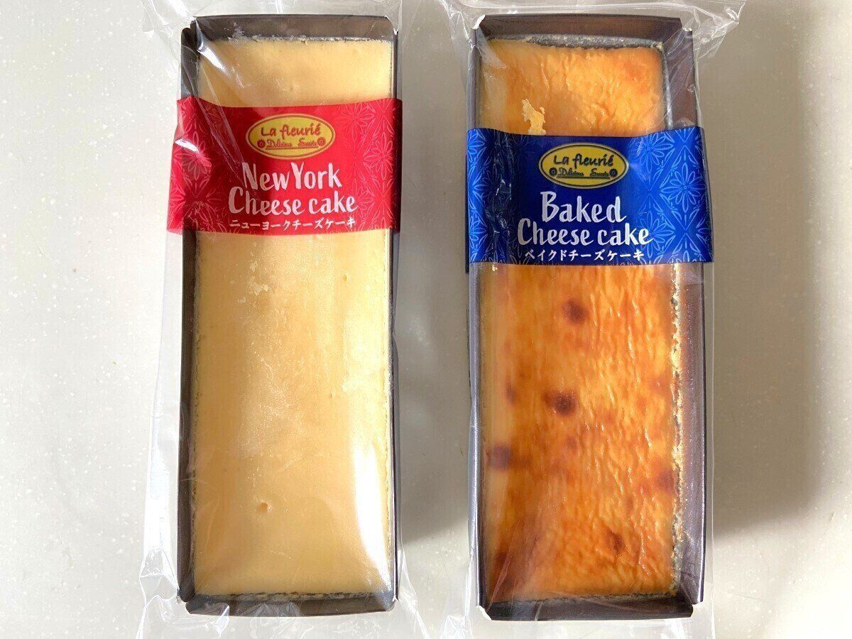 チーズケーキ2種
