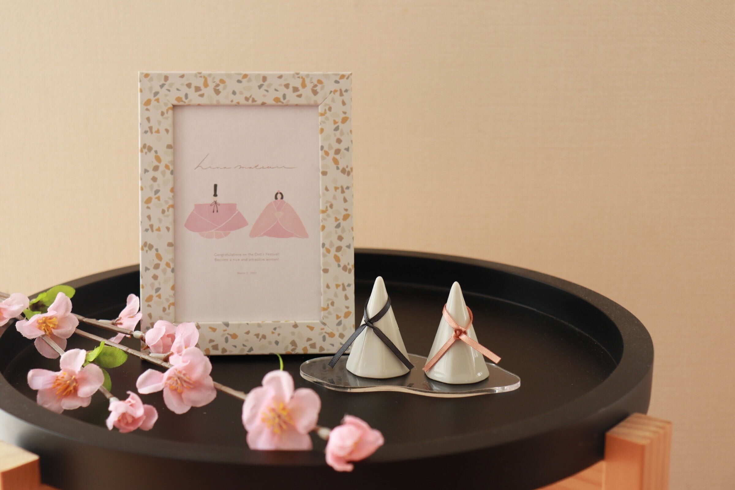 【セリア】プチプラで作る！ひな祭りのしつらえ