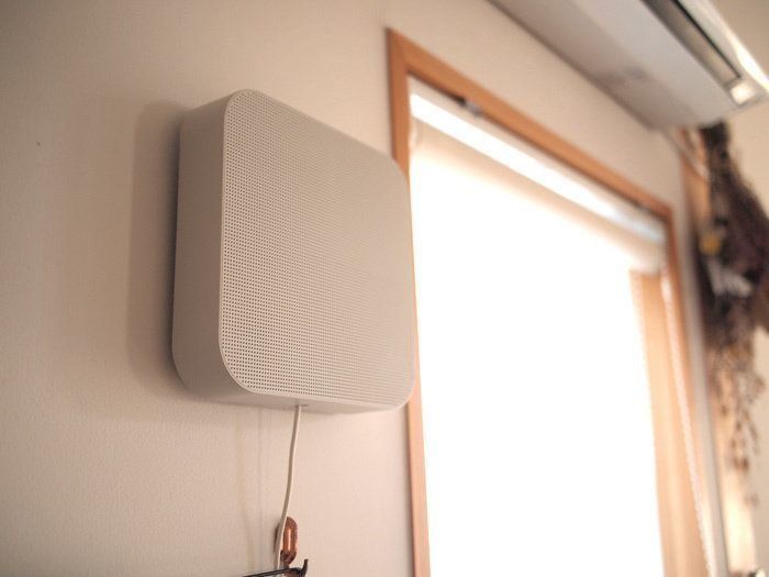 新品★無印良品★壁掛式Ｂｌｕｅｔｏｏｔｈスピーカー　★人気⭐︎限定 無印良品の壁掛式Bluetoothスピーカーでいつでも音楽を