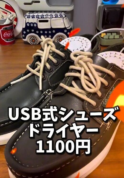 【ダイソー】ダイソーで買えるシューズドライヤー