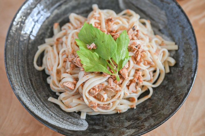 ツナのうどん