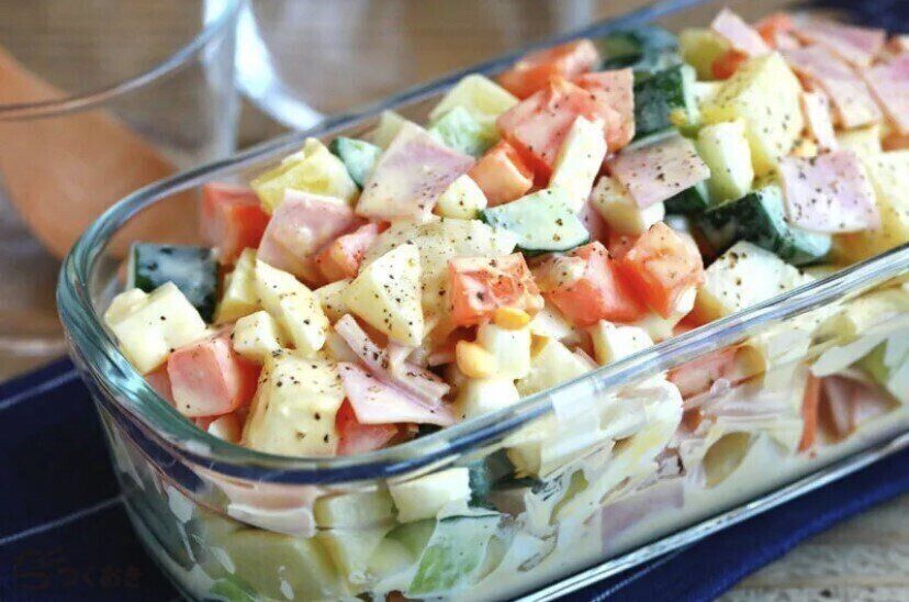 主菜と副菜どっちもok 簡単でおいしい サラダ おすすめレシピ85選 サンキュ