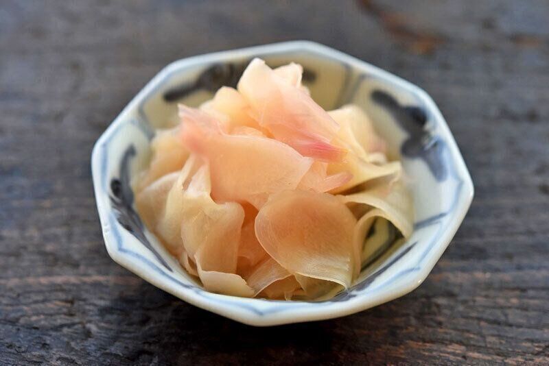 新生姜の甘酢漬け（ガリ）のレシピ/作り方