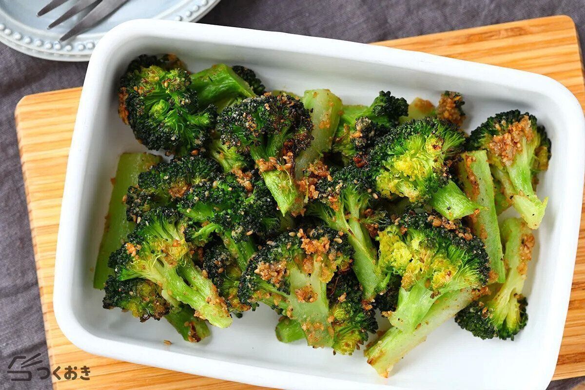 ブロッコリーのオーブン焼き