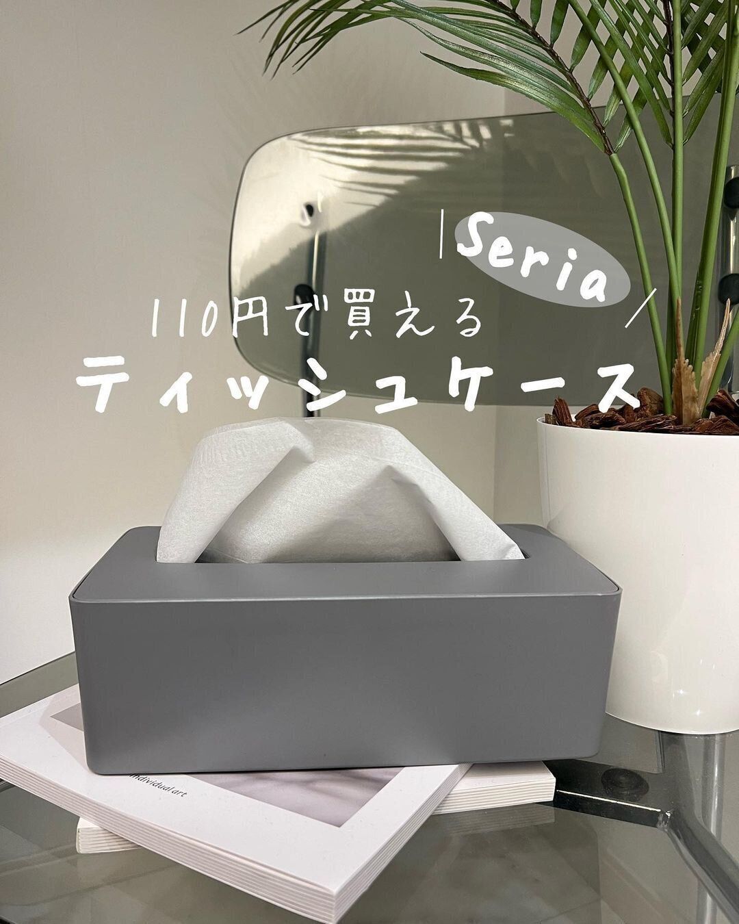 【セリア】110円で買える推しティッシュケース