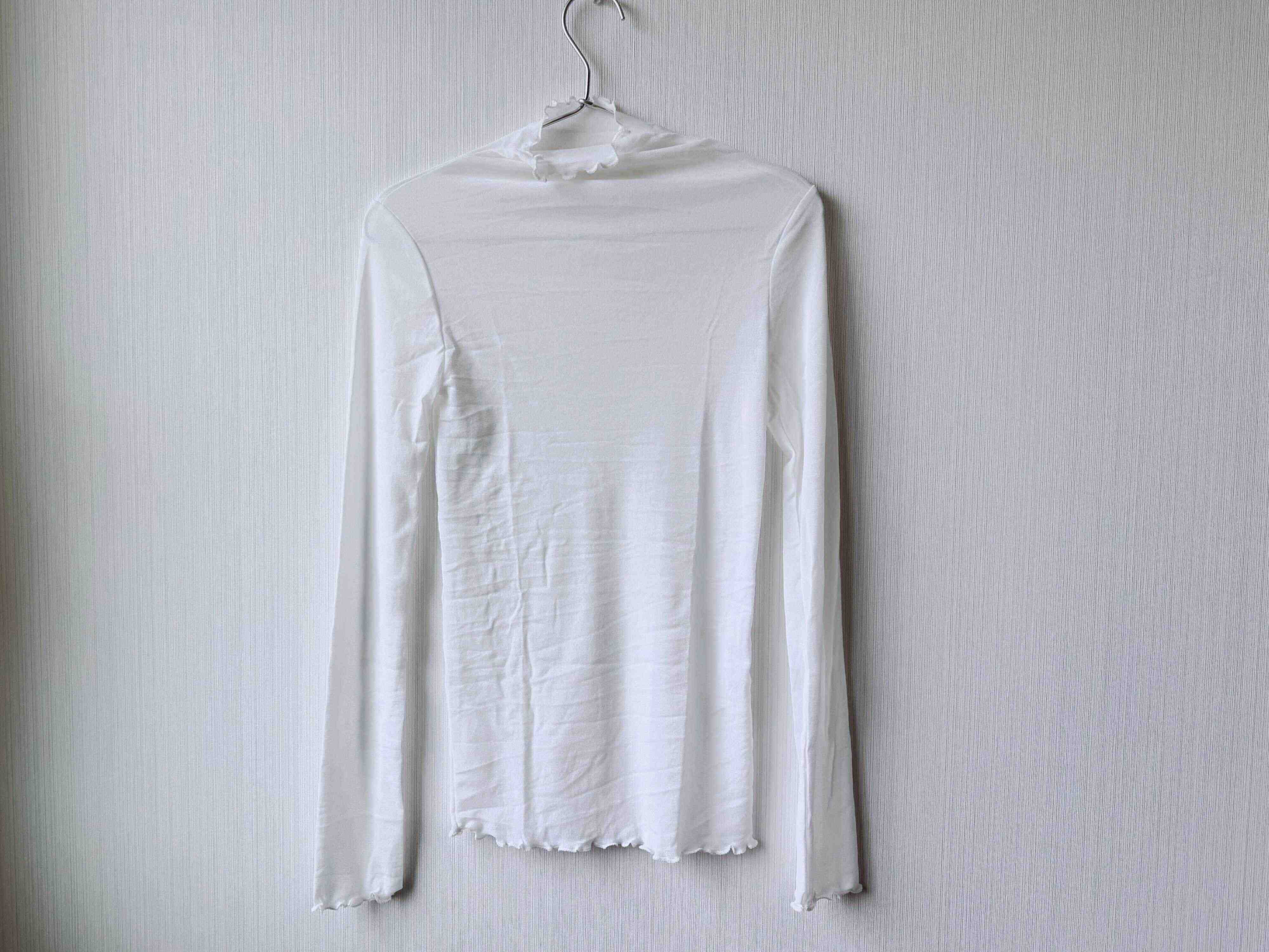 1．シースルー長袖