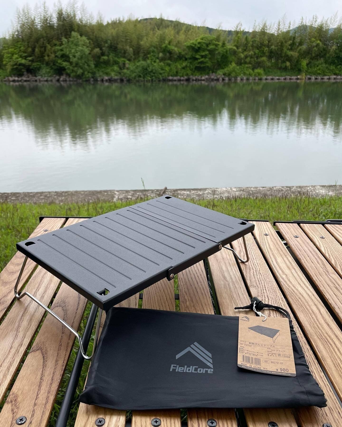 【ワークマン】サイズ感がちょうどいい！「耐熱アルミテーブル」