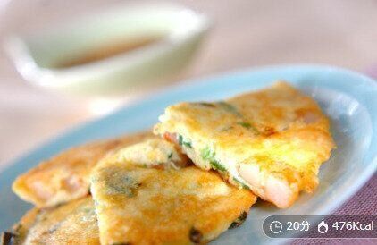 チヂミ風山芋お焼き