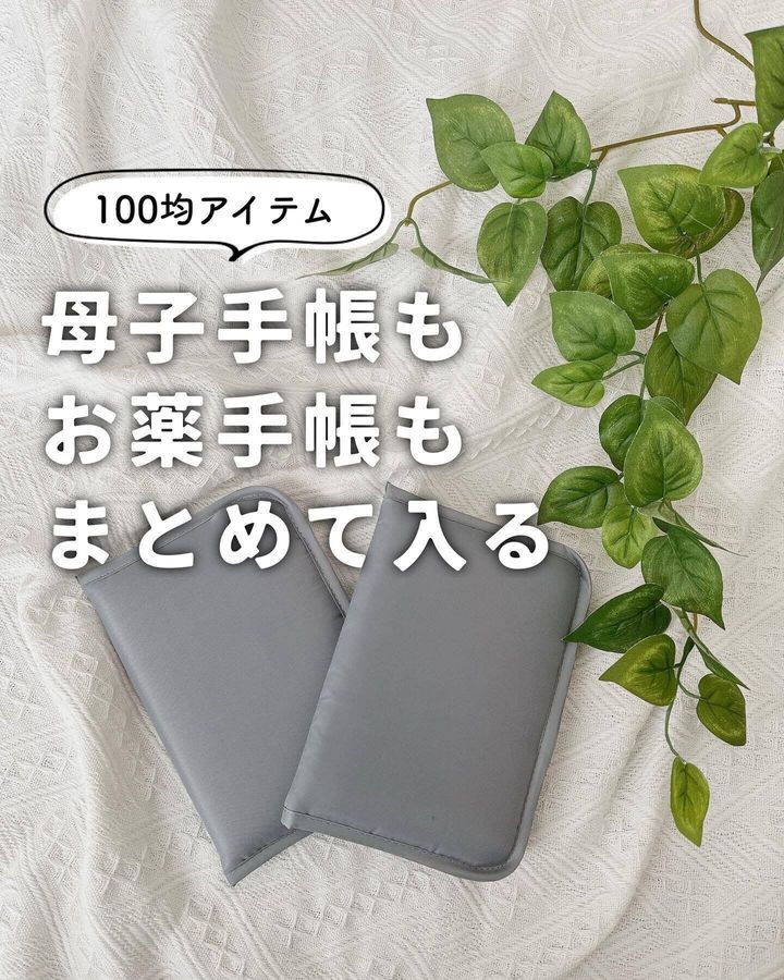 【ダイソー】みんな求めてた!母子手帳ケース