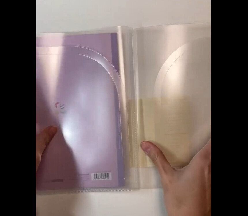 【無印良品】市販の手帳にシンデレラフィット！スリムポケットホルダー