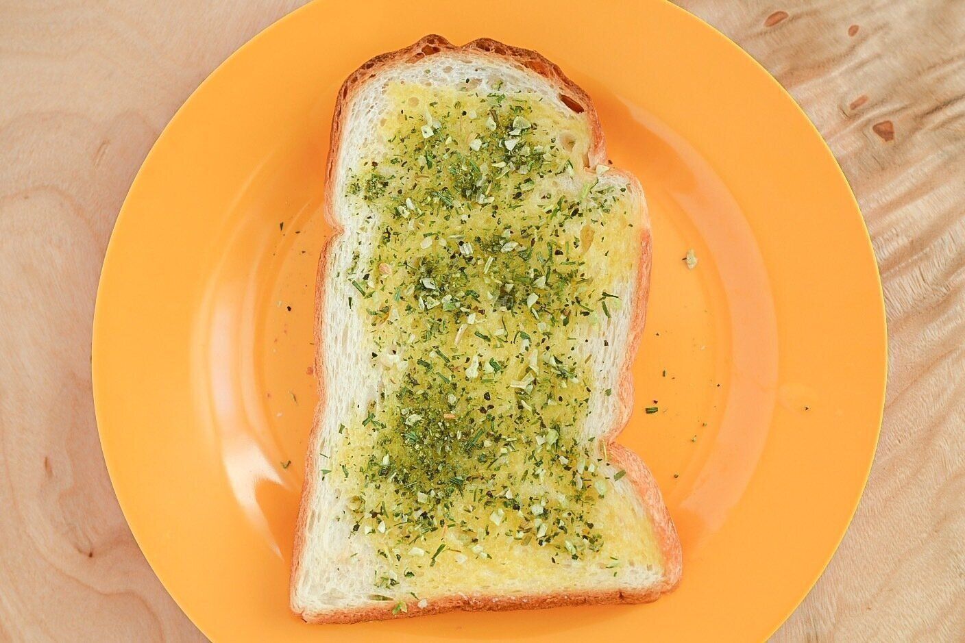 グリーンゴッデスシーズニングのトースト