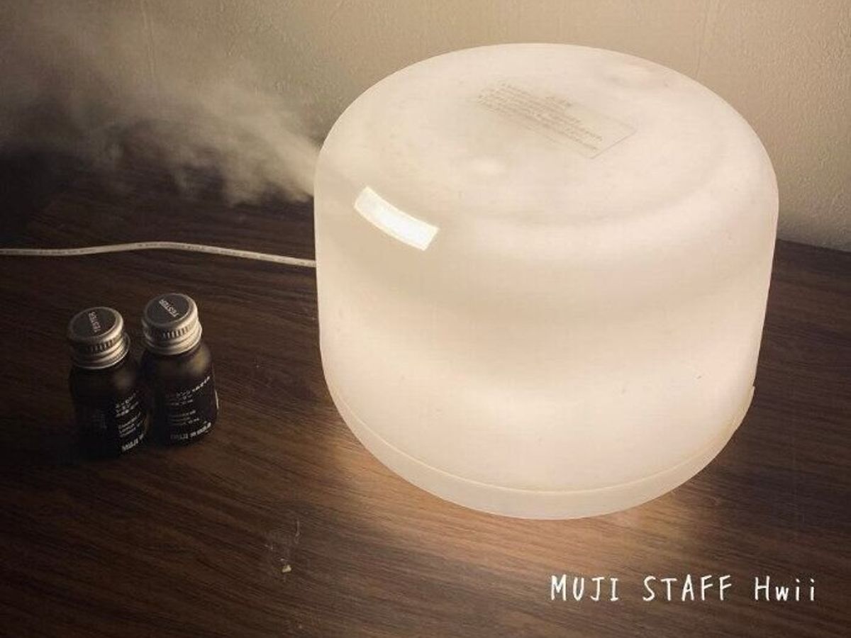 【無印良品】癒されているよ!超音波うるおいアロマディフューザー