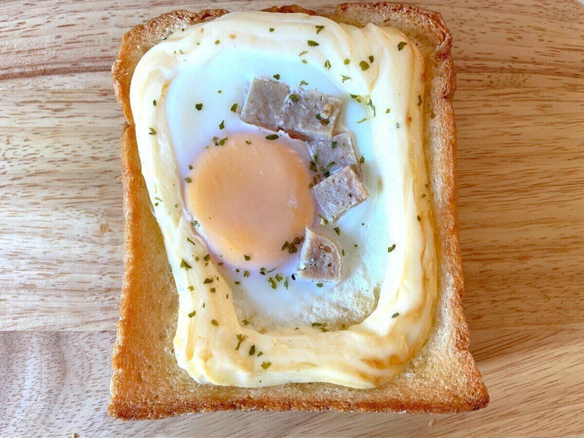 eggハムトースト