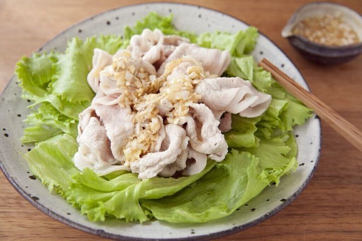 もりもりレタスの豚しゃぶ